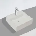 JAQUAR SANITARYWARE TABLE TOP BASIN SIZE: 410X410X150 MM CNS-WHT-905 JAQUAR SANITARYWARE | Model: CNS-WHT-905