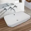 JAQUAR COUNTER TOP BASIN, SIZE: 610X415X160MM DRS-WHITE-37601 VESSEL / TABLE TOP / COUNTER TOP JAQUAR SANITARYWARE | Model: DRS-WHT-37601