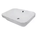 JAQUAR COUNTER TOP BASIN, SIZE: 610X415X160MM DRS-WHITE-37601 VESSEL / TABLE TOP / COUNTER TOP JAQUAR SANITARYWARE | Model: DRS-WHT-37601