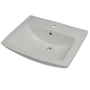 GLOCERA CLAIR-BASIN 2 PC FULL PEDESTAL ROUND GLOSSY WALL HUNG BASIN / WALL MOUNT BASIN GLOCERA | Model: GG/WB/52011