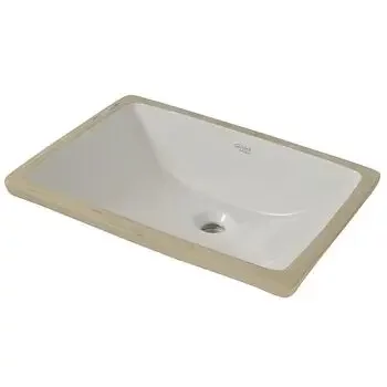 GLOCERA EDGE UNDER COUNTER BASIN RECTANGLE GLOSSY GLOCERA | Model: GG/UC/61002