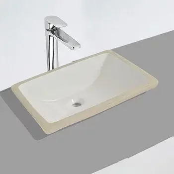 GLOCERA EDGE UNDER COUNTER BASIN RECTANGLE GLOSSY GLOCERA | Model: GG/UC/61002