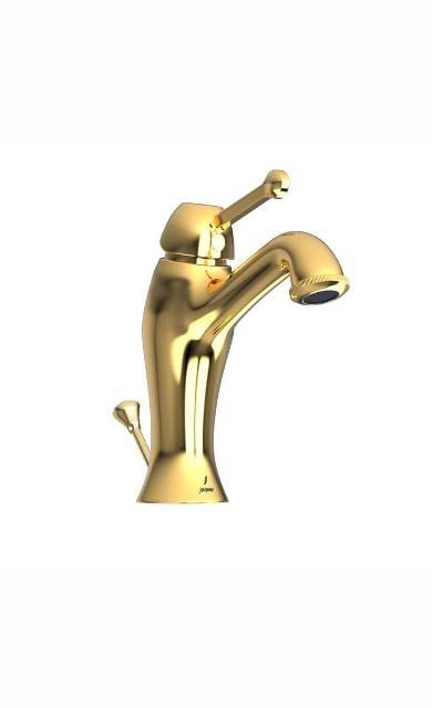 Single Lever Basin Mixer With Popup Waste | Model : QQP-GLD-7051BPM