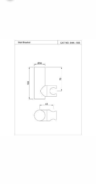 Premium Wall Bracket | Model : SHA-BLM-555