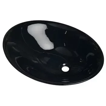 KOHLER VEIL VESSEL IN BLACK 77171IN-7 VESSEL / TABLE TOP / COUNTER TOP KOHLER | Model: 77171IN-7