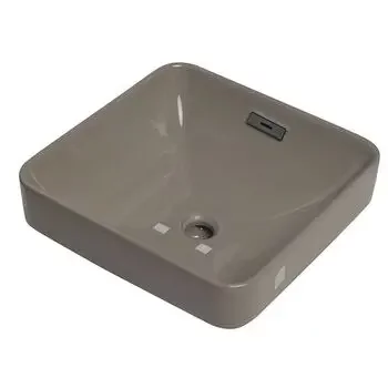 KOHLER FOREFRONT SQUARE VESSEL W/O DECK CASHMERE 2661IN-K4 VESSEL / TABLE TOP / COUNTER TOP KOHLER | Model: 2661IN-K4