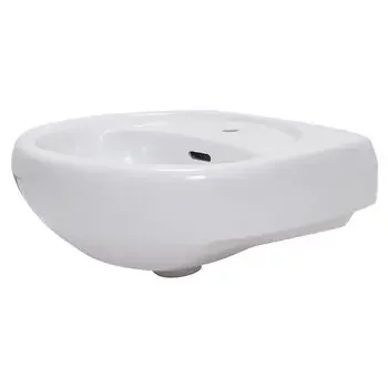 CERA CORNET WALL HUNG WASH BASIN EXPOSED WHITE GLOSSY WALL HUNG BASIN / WALL MOUNT BASIN CERA | Model: S2040103