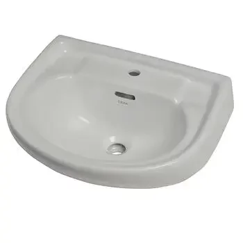 CERA COUNSEL WALL HUNG WASH BASIN EXPOSED WHITE GLOSSY WALL HUNG BASIN / WALL MOUNT BASIN CERA | Model: S2040101