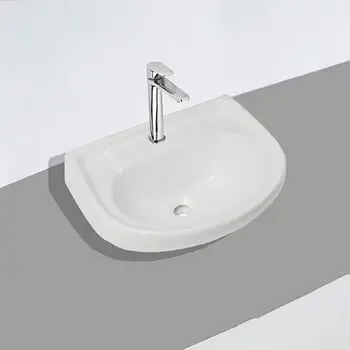 CERA COUNSEL WALL HUNG WASH BASIN EXPOSED WHITE GLOSSY WALL HUNG BASIN / WALL MOUNT BASIN CERA | Model: S2040101