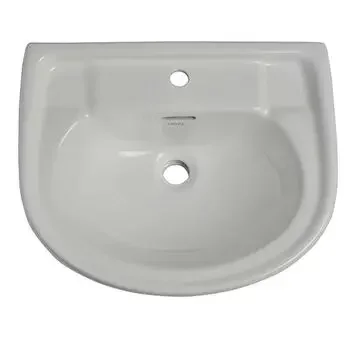 CERA COUNSEL WALL HUNG WASH BASIN EXPOSED WHITE GLOSSY WALL HUNG BASIN / WALL MOUNT BASIN CERA | Model: S2040101