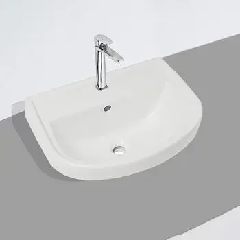 CERA CANAH WALL HUNG WASH BASIN EXPOSED WHITE GLOSSY WALL HUNG BASIN /WALL MOUNT BASIN CERA | Model: S2040141