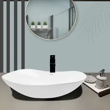 GLOCERA MINI ALICA WASH BASIN ROUND GLOSSY VESSEL / TABLE TOP / COUNTER TOP GLOCERA | Model: GG/AB/62001