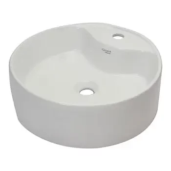 GLOCERA BENITO WASH BASIN ROUND GLOSSY VESSEL / TABLE TOP / COUNTER TOP GLOCERA | Model: GG/AB/62003