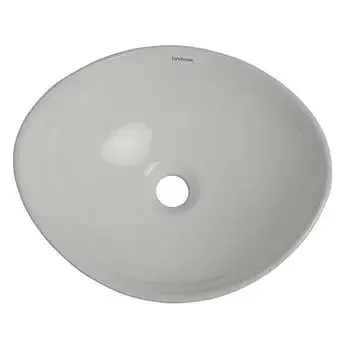 HINDWARE WB DEW41.5X35X18 - S.WHITE VESSEL / TABLE TOP / COUNTER TOP HINDWARE | Model: 1010210SW