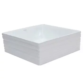 GLOCERA RIBANA SQUARE BASIN 380X380X130MM GLOCERA | Model: GS/DB/16033