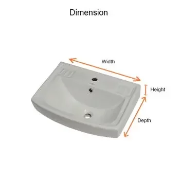 GLOCERA COMPARE - BASIN 2 PC FULL PEDESTAL ROUND WHITE, IVORY GLOSSY WALL HUNG BASIN / WALL MOUNT BASIN GLOCERA | Model: GG/WB/52012