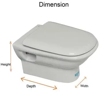 ROCA GIRALDA WALL HUNG BOWL / TOILET BOWL - WHITE ROCA Model: RS346467460