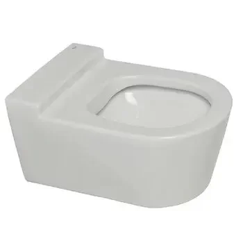 ROCA INSPIRA ROUND RIMLESS WALL HUNG BOWL / TOILET BOWL WC WH 560X370 ROCA |Model: RS346527000