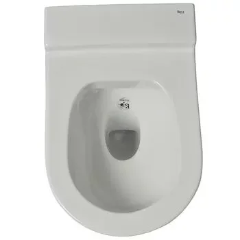 ROCA INSPIRA ROUND RIMLESS WALL HUNG BOWL / TOILET BOWL WC WH 560X370 ROCA |Model: RS346527000