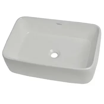 HIC WB OVER COUNTER IMMACULA - SW RECTANGULAR STAR WHITE GLOSSY VESSEL / TABLE TOP / COUNTER TOP