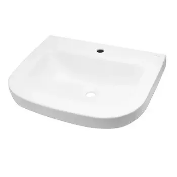 CERA CRUSE WALL HUNG WASH BASIN EXPOSED WHITE GLOSSY WALL HUNG BASIN / WALL MOUNT BASIN CERA | Model: S2040111