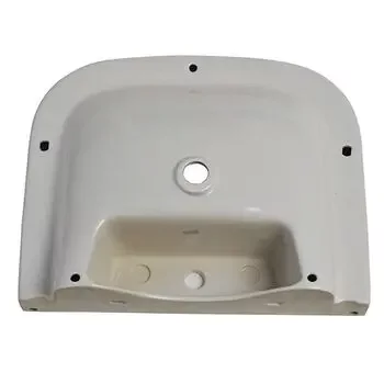 CERA CRUSE WALL HUNG WASH BASIN EXPOSED WHITE GLOSSY WALL HUNG BASIN / WALL MOUNT BASIN CERA | Model: S2040111