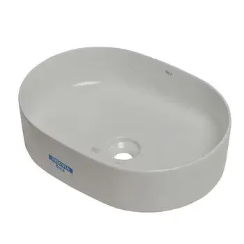 ROCA INSPIRA ROUND 370X500 OVERCOUNTERTOP FIN VESSEL / TABLE TOP / COUNTER TOP ROCA | Model: RS327520000