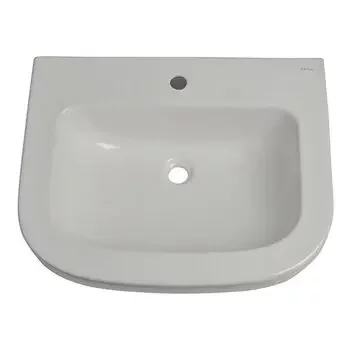 CERA CRUSE WALL HUNG WASH BASIN EXPOSED WHITE GLOSSY WALL HUNG BASIN / WALL MOUNT BASIN CERA | Model: S2040111