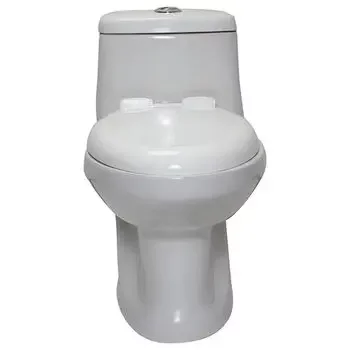 Glocera FOGO WITHOUT JET One Piece Rectangle White, Ivory Glossy GLOCERA | Model: GS/WC/1040 (GG/OP/58005)