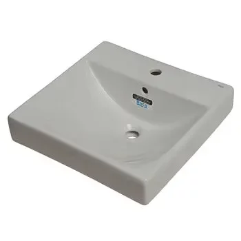 ROCA DIVERTA SQUARE BASIN 500X500-WHITE VESSEL / TABLE TOP / COUNTER TOP ROCA | Model: RS32745A000