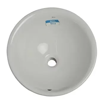 ROCA BOL WASH BOWL - WHITE VESSEL / TABLE TOP / COUNTER TOP ROCA |Model: RS327876460