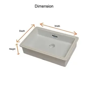 ROCA SOFIA UNDER COUNTER BASIN - WHITE ROCA | Model: RS327722000