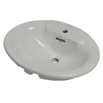 ROCA CORAL COUNTER TOP UNDERCOUNTER BASIN 620MM - WHITE ROCA |Model: RS327875001