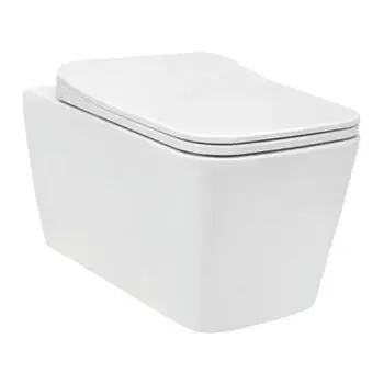 GROTTO GERAN WALL HUNG TOILET WITH UF SEAT COVER GROTTO | Model: GR 21160-NM