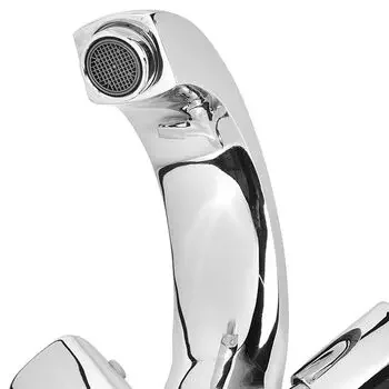 HINDWARE CENTRAL HOLE BASIN MIXER WITHOUT POPUP F740009CP HINDWARE | Model: F740009CP