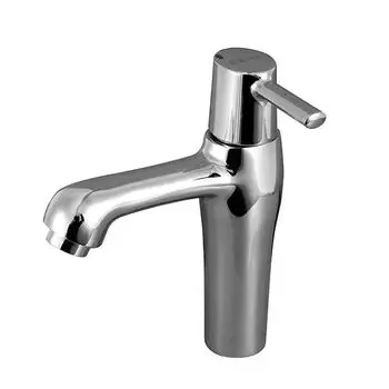 CERA RIPPLE PILLAR COCK / PILLAR TAP WITH AERATOR CHROME GLOSSY CERA | Model: F1017101