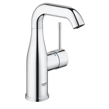 GROHE ESSENCE 1-HANDLE BASIN MIXER WITHOUT POP-UP, M SIZE GROHE | Model: 23463001