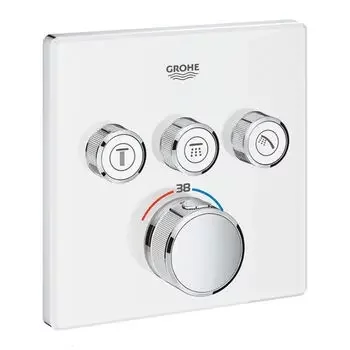 GROHE GROHTHERM SMARTCONTROL THERMOSTAT SQUARE, 3 CONTROL GROHE | Model: 29157LS0