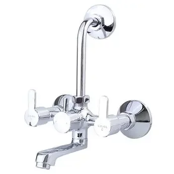 CERA VICTOR WALL MIXER WITH BEND PIPE FOR OVERHEAD SHOWER CERA | Model: F1015401