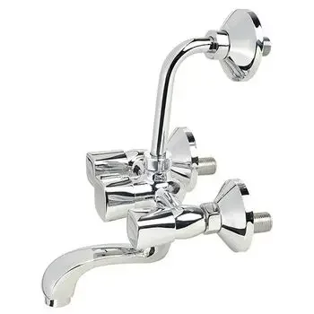 HINDWARE WALL MIXER WITH OVER HEAD SHOWER PROVISION F330020CP HINDWARE | Model: F330020CP