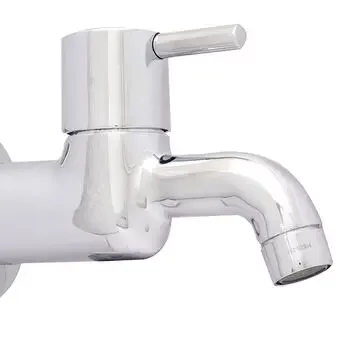 JAQUAR BIB COCK WITH WALL FLANGE FLR-CHR-5047N JAQUAR FAUCET | Model: FLR-CHR-5047N