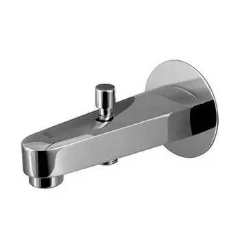 ROCA 170MM WALL BATH SPOUT WITH DIVERTOR & FLANGE. ROCA | Model: RT9041CA1