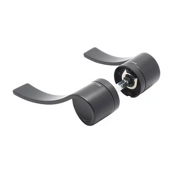 ARCHIS MORTISE HANDLE INFINITY ROSE BLACK ARCHIS | Model: INFINITY ROSE BLACK COATED