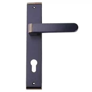 QUBA LEVER HANDLE Q 455 -10 INCH 60 MM KEY & KNOB (RGPVD/BM) QUBA Model: Q-455-10LK-RGPVD/BM