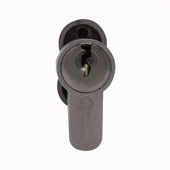 QUBA LEVER HANDLE Q 428 -ON ROSE 60 MM KEY & KNOB (RGPVD/BM) QUBA | Model: Q-428-ORLK-RGPVD/BM