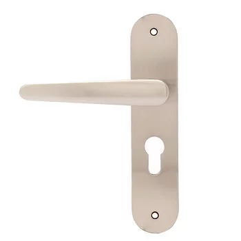 QUBA LEVER HANDLE Q 452 -8 INCH 60 MM KEY & KNOB (SS/CP) QUBA | Model: Q-452-08LK-SS/CP