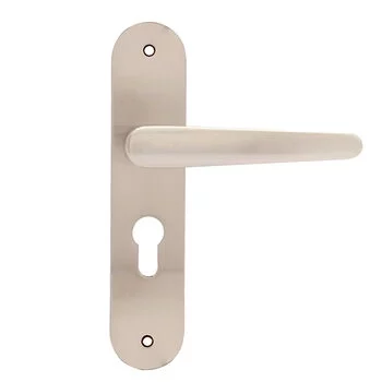 QUBA LEVER HANDLE Q 452 -8 INCH 60 MM KEY & KNOB (SS/CP) QUBA | Model: Q-452-08LK-SS/CP