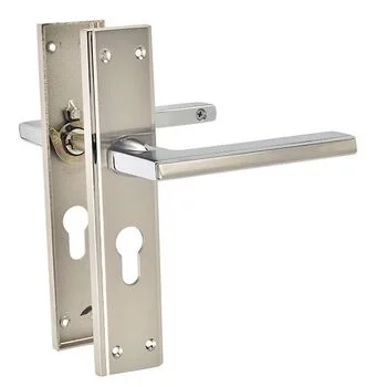 QUBA ELEGANT COMBO WITH BACK PLATE Q-437-08LK-SS/CP LEVER HANDLES QUBA Model: Q-437-08LK-SS/CP