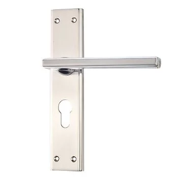 QUBA ELEGANT COMBO WITH BACK PLATE Q-437-08LK-SS/CP LEVER HANDLES QUBA Model: Q-437-08LK-SS/CP