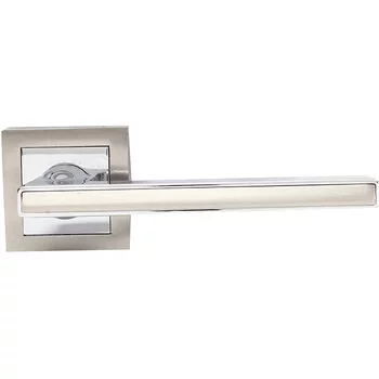 QUBA ELEGANT COMBO WITH ROSE Q-437-ORLK-SS/CP LEVER HANDLES QUBA | Model: Q-437-ORLK-SS/CP